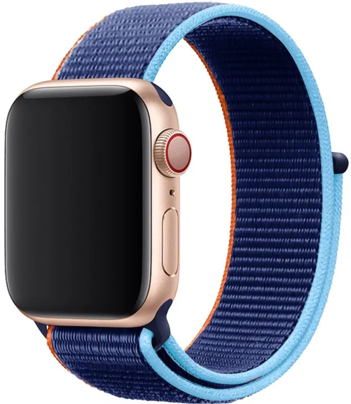 Remienok Eternico Airy pre Apple Watch 42mm / 44mm / 45mm / Ultra 49mm Thunder Blue and Blue edge