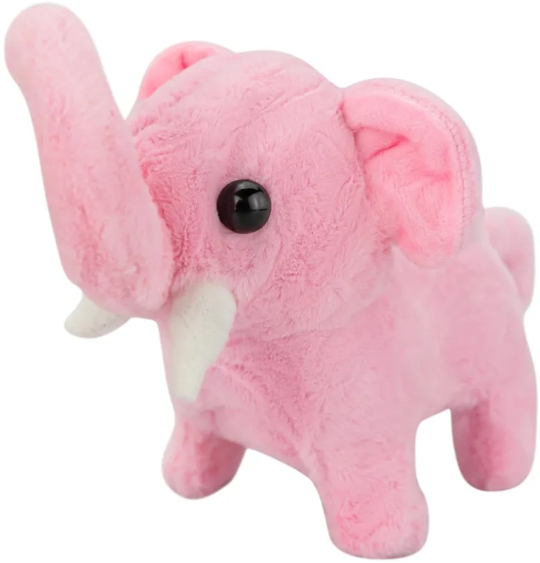 Interaktívna hračka Vergionic 7147 Interaktívny slon chodiaci ružový