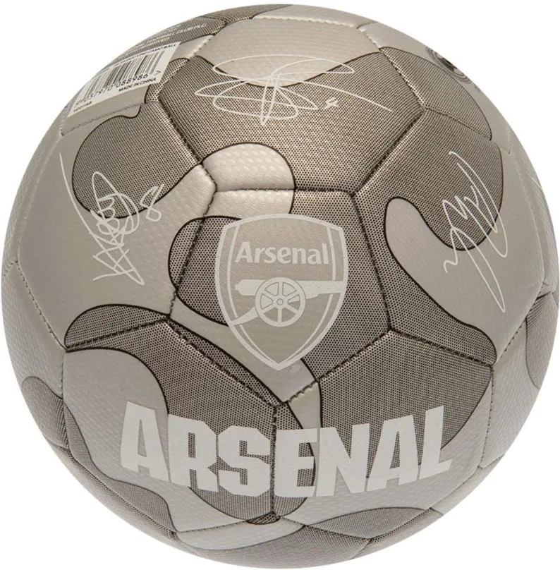 Futbalová lopta Fan-shop Arsenal FC Camo s podpismi