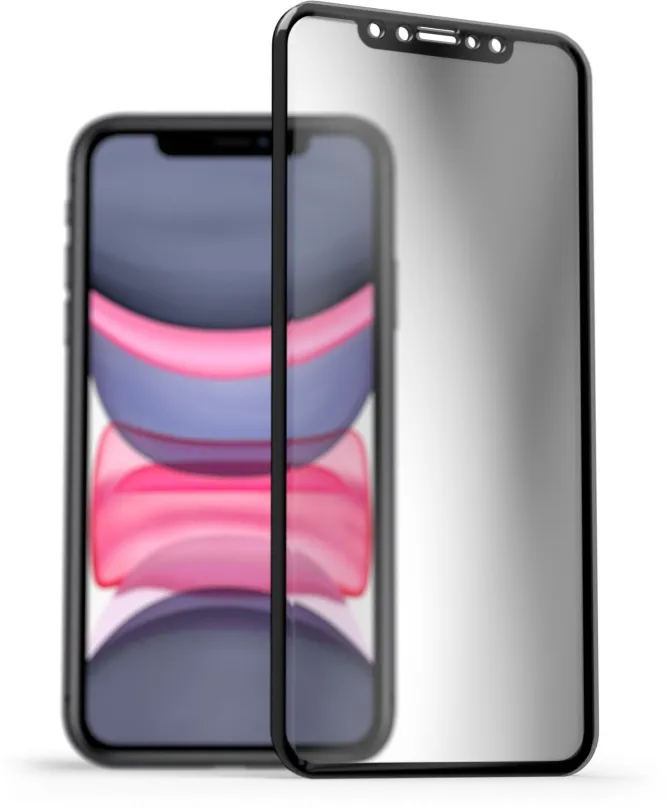 Ochranné sklo AlzaGuard 3D Elite Privacy Glass Protector pre iPhone 11/XR