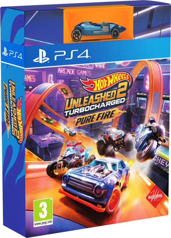 Hra na konzole Hot Wheels Unleashed 2: Turbocharged - Pure Fire Edition - PS4