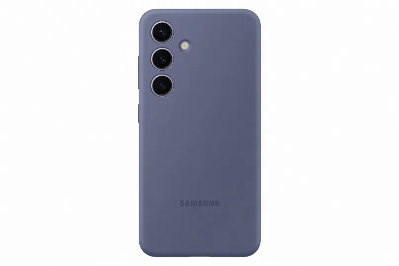 Kryt na mobil Samsung Galaxy S24 Silikónový zadný kryt Light Green