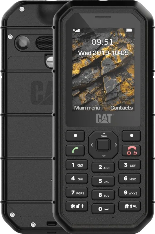 Mobilný telefón CAT B26 Dual SIM čierna