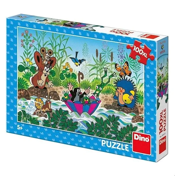 Puzzle Dino Krtkova plavba 100xl puzzle nové