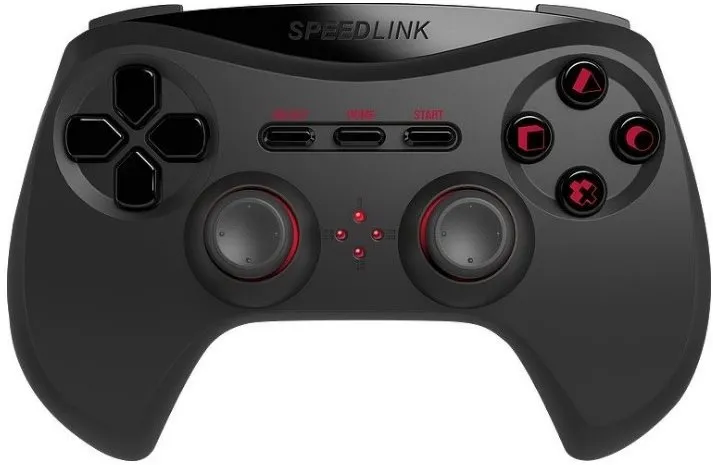 Gamepad Speedlink STRIKE NX Black Wireless, pre PC, kompatibilný so systémom Windows 10, b