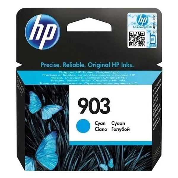 HP originálny ink T6L87AE, HP 903, cyan, 315 str., 4ml, HP Officejet 6962, Pro 6960,6961,6963,6964,6965,6966