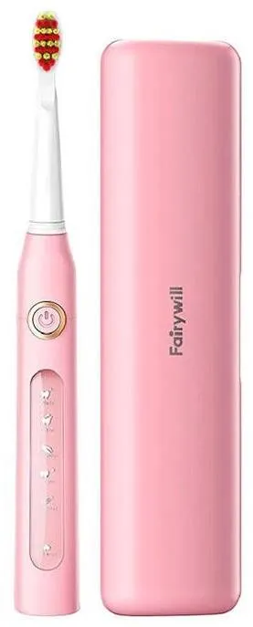 Elektrická zubná kefka FairyWill FW-507 Plus sonická, ružová