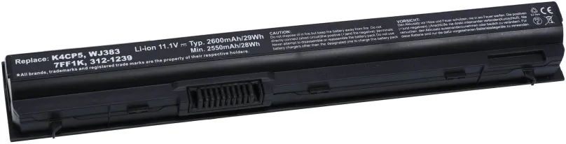 Batéria do notebooku Avacom pre Dell Latitude E6220, E6330 Li-ion 11,1 V 2600mAh/29Wh
