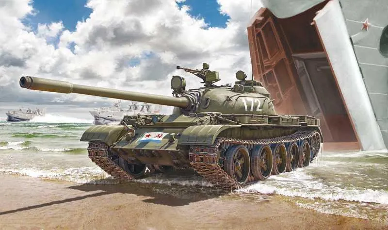Model tanku Model Kit tank 7081 - T-55 A, , typ modelu: tank, mierka: 1:72, balenie obsahu