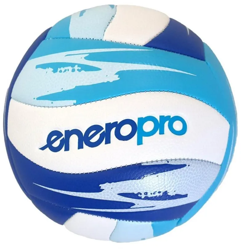 Volejbalová lopta Enero Wave soft veľ. 5, modrý - biely