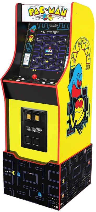 Arkádový automat Arcade1up Bandai Namco Legacy, v retro prevedení, má 12 predinštalovaných