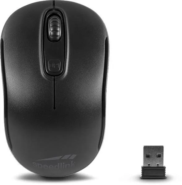 Myš Speedlink CEPTICA Mouse - Wireless, black, bezdrôtová, optická, 1600DPI, 3 tlačidlá, m
