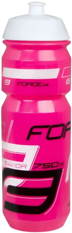 Fľaša na pitie Force Savior 0,75 l, ružovo-bielo-čierna