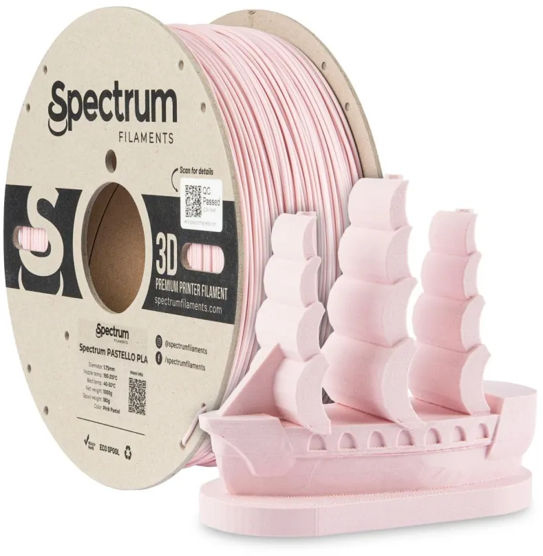 Filament Filament Spectrum Pastello PLA 1.75mm Pink Pastel 1kg