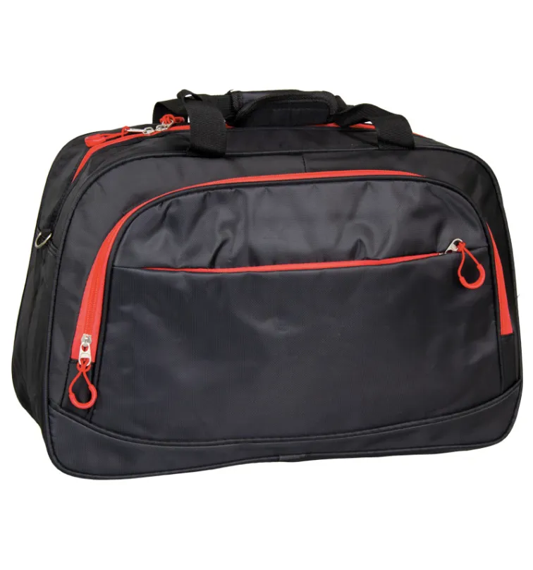 Cestovná taška REAbags LL35 - čierna / červená