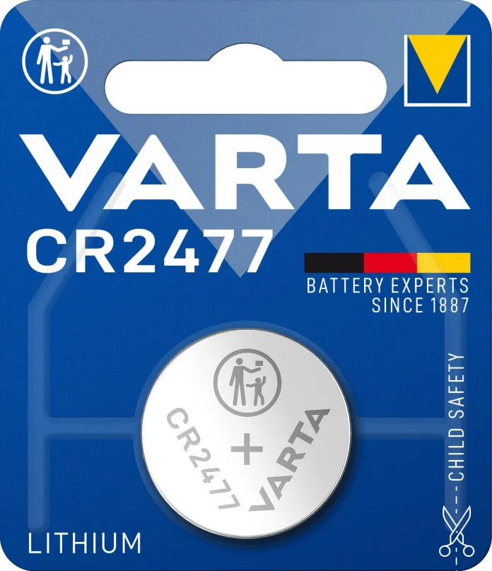 Gombíková batéria VARTA špeciálna lítiová batéria CR2477 1ks