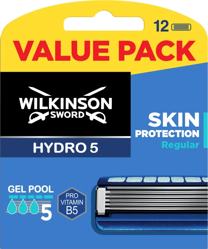 Pánske náhradné hlavice WILKINSON Hydro 5 Skin Protection XXL náhradné hlavice 12 ks