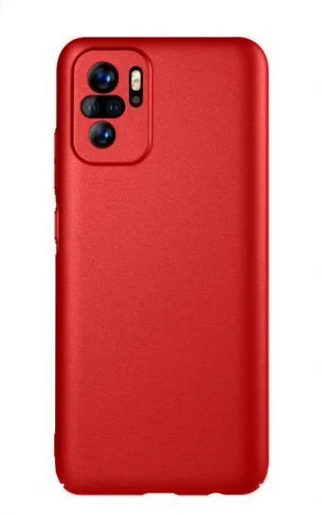 Kryt na mobil Lenuo Leshield pre Xiaomi Redmi Note 10, červený