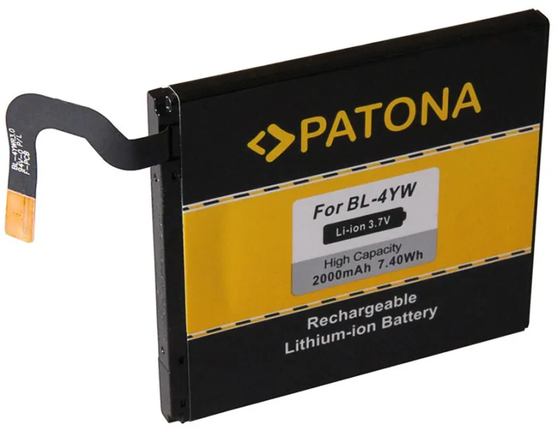 Batérie pre mobilný telefón Paton pre Nokia BL-4YW 2000mAh 3.7V Li-Ion