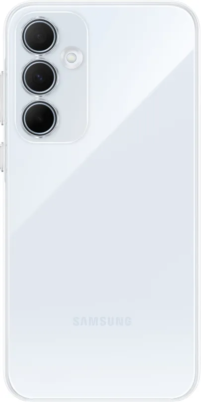 Kryt na mobil Samsung Galaxy A35 Priehľadný zadný kryt Transparent