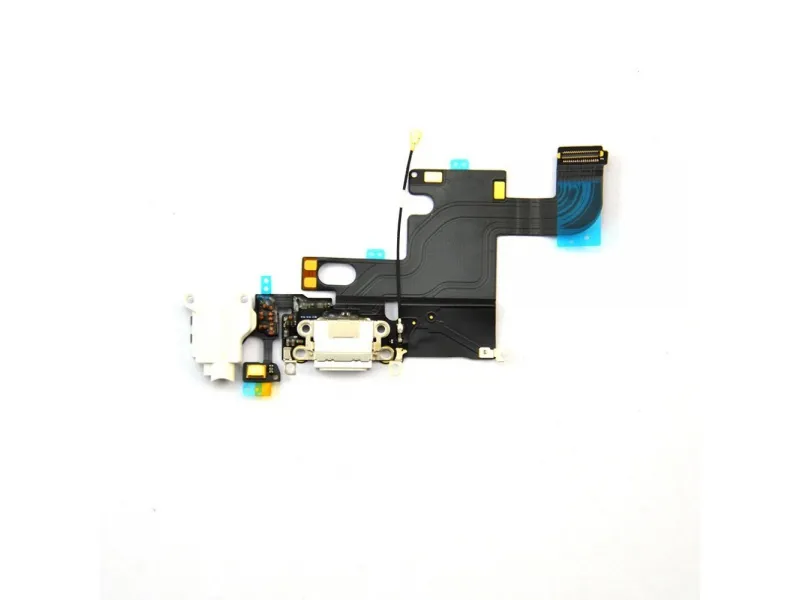 Nabíjací port + Audio Jack konektor Flex pre Apple iPhone 6S biela