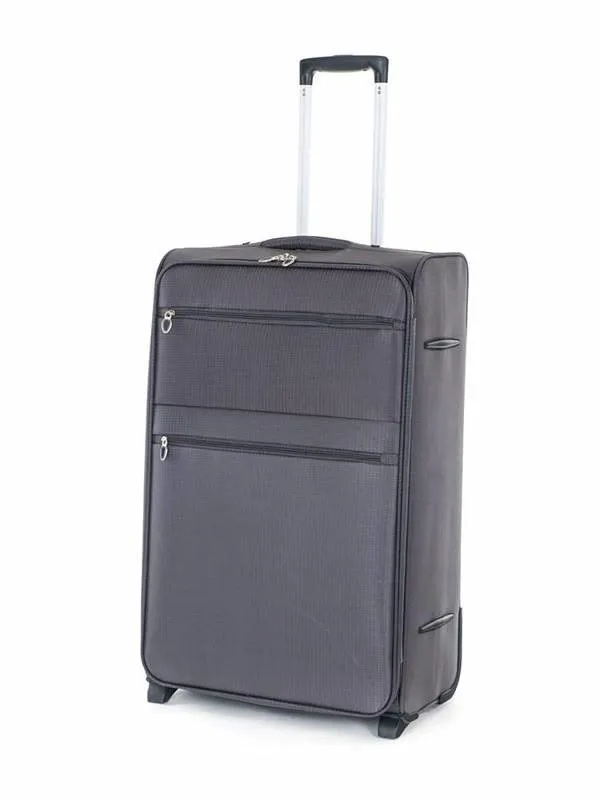 Cestovný kufor TEX15 Kufor cestovný, veľký, šedý