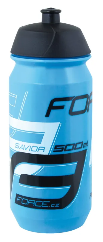 Fľaša na pitie Force Savior 0,5 l, modro-bielo-čierna