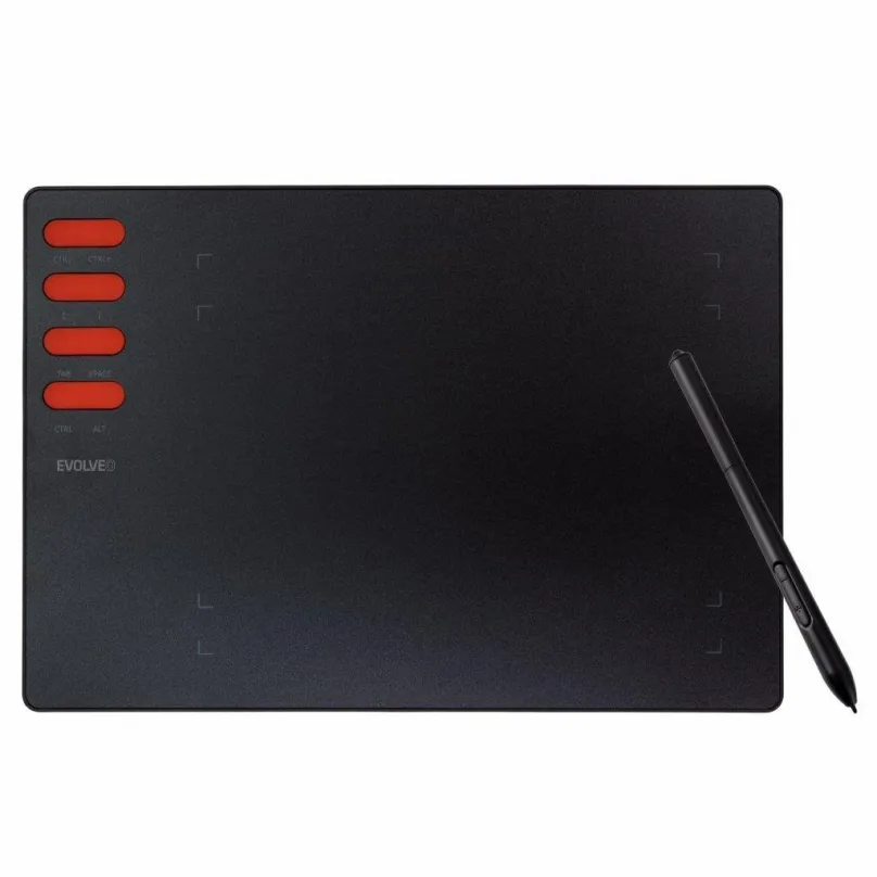 Grafický tablet EVOLVEO Grafico T8, grafický tablet s ôsmimi klávesmi