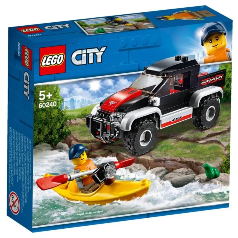 Stavebnice LEGO City 60240 Dobrodružstvo na kajaku