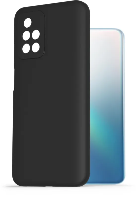Kryt na mobil AlzaGuard Premium Liquid Silicone Case pre Xiaomi Redmi 10 / 10 (2022) čierne