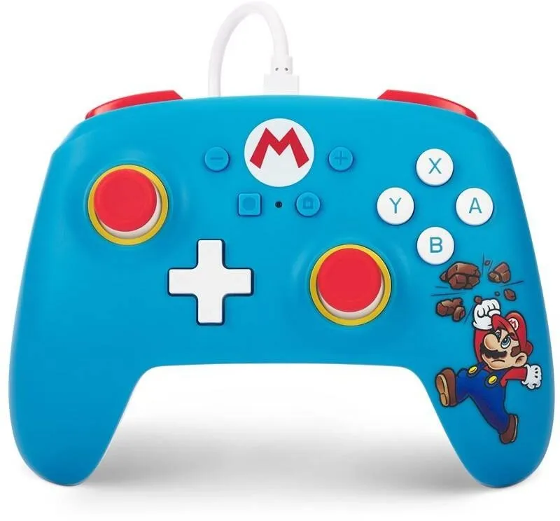 Gamepad PowerA Wired Controller - Nintendo Switch - Brick Breaker Mario pre Nintendo Switc