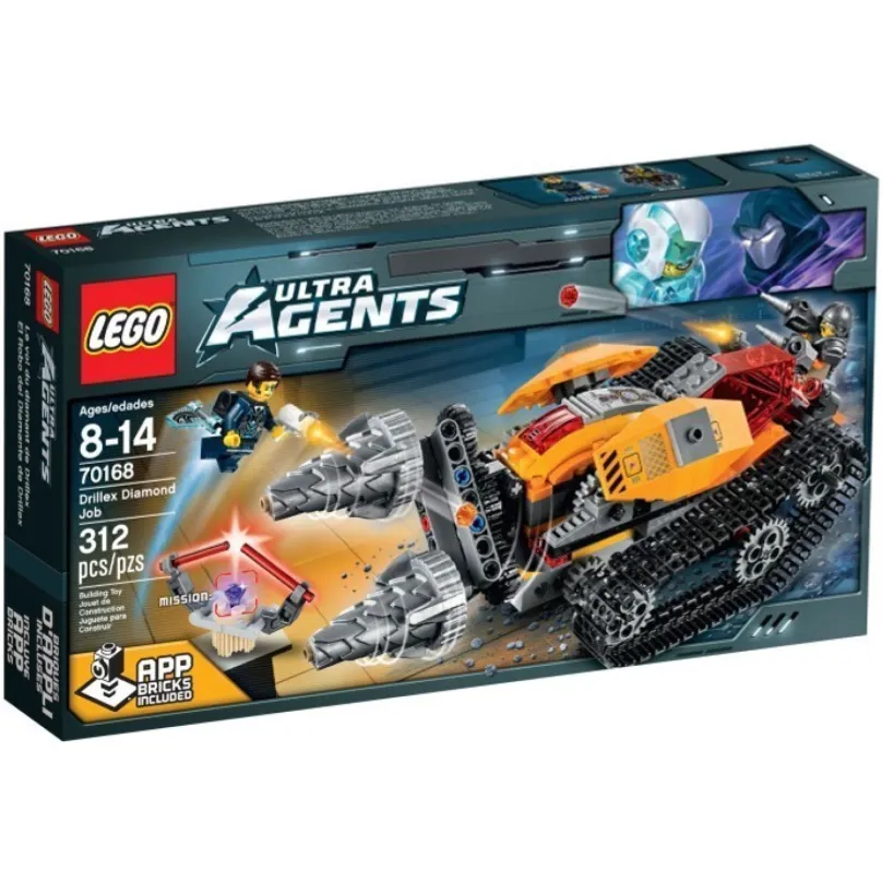 LEGO® Agents 70168 Drillex kradne diamant