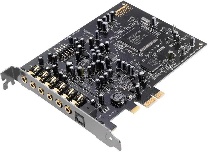 Zvuková karta Creative Sound Blaster AUDIGY RX, 24-bit, 7.1, PCIe x1, 3.5mm jack vstup av