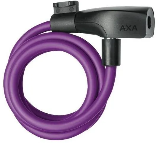 Zámok na bicykel AXA Resolute 8-120 Royal purple