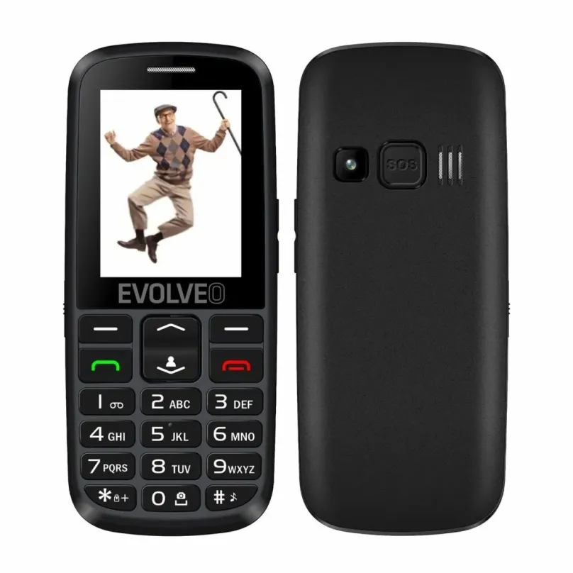 Mobilný telefón EVOLVEO EasyPhone EG čierna