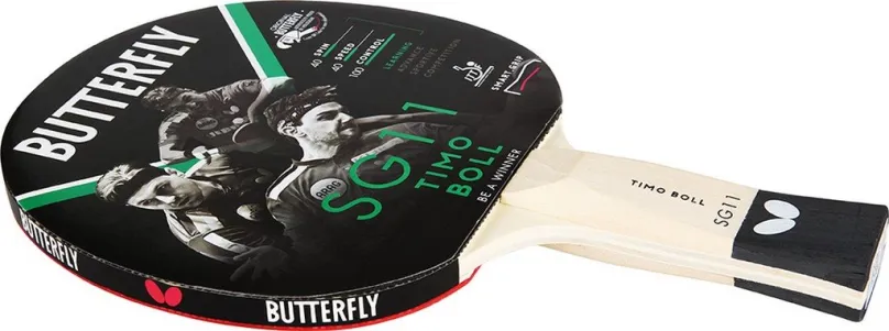 Raketa na stolný tenis ButterflyTimo Boll SG11 , Anatomické (AN)