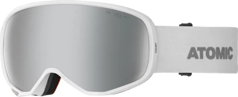 Lyžiarske okuliare Atomic Count S 360 ° HD - biela / strieborná