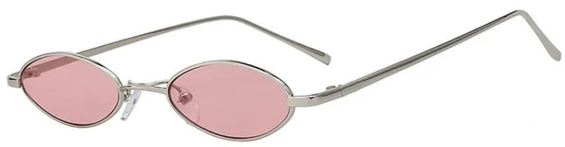 Slnečné okuliare VeyRey Slnečné okuliare oválne Morgan ružové