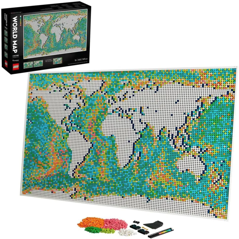 LEGO stavebnica LEGO® Art 31203 Mapa sveta