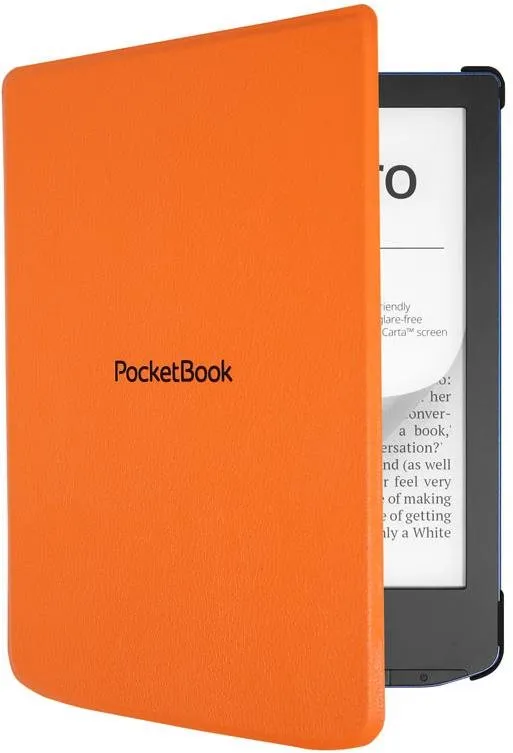 Puzdro na čítačku kníh PocketBook puzdro Shell pre PocketBook 629, 634, oranžové