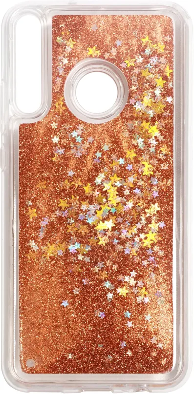 Kryt na mobil Iwill Glitter Liquid Star Case pre Huawei P40 Lite E Rose zlaté