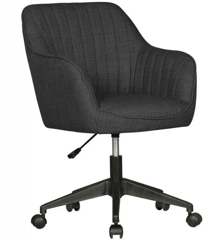 Kancelárska stolička BRÜXXI Mara, textilná poťahovina, čierna