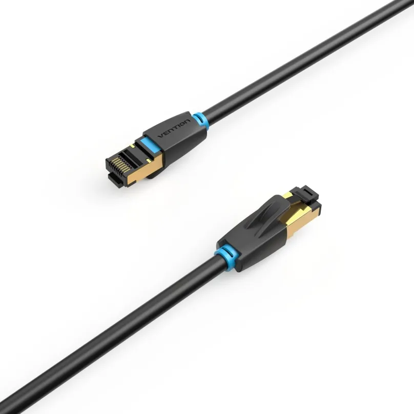 Sieťový kábel Vention Cat.8 SFTP Patch Cable 8M Black