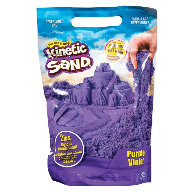 Kinetic Sand Kinetický piesok fialový 900g