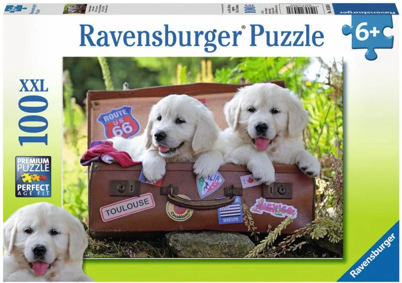 Puzzle Ravensburger 105380 Oddych, 100 dielikov v balení, téma zvieratá, vhodné od 6 rokov