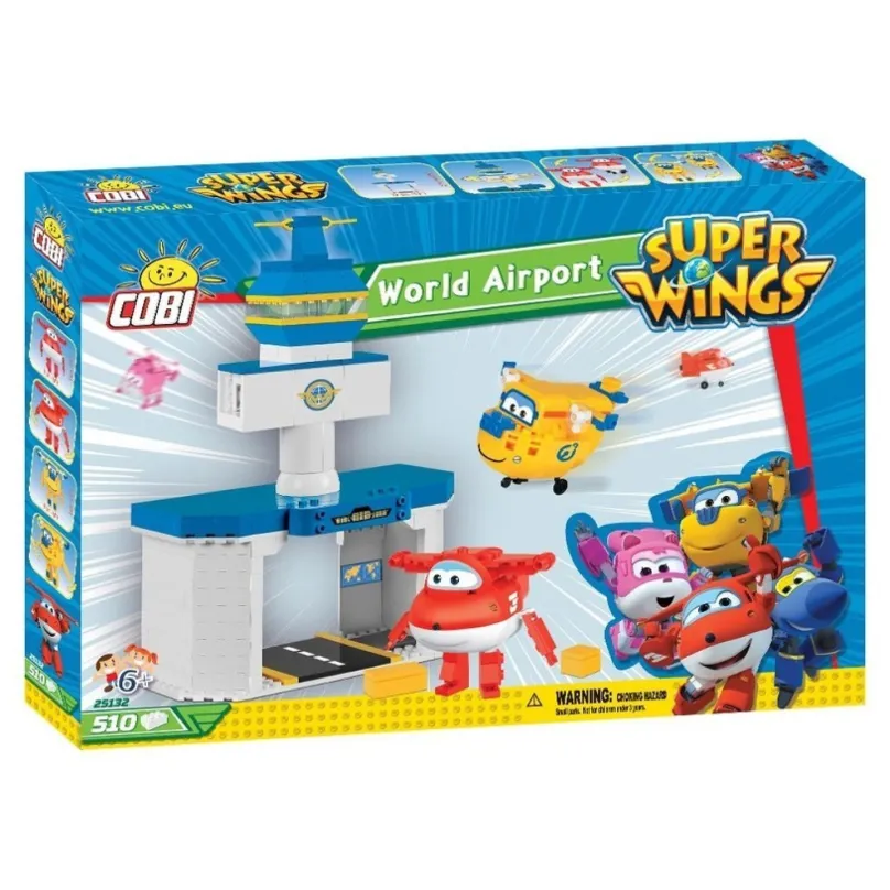 COBI 25132 SUPER WINGS Medzinárodné letisko World Airport