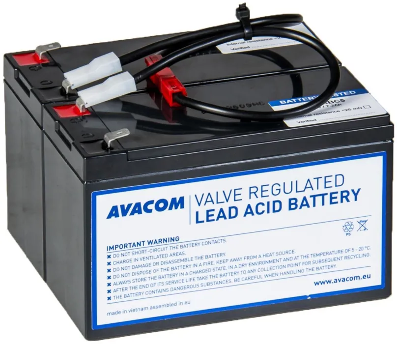 Batéria pre záložné zdroje Avacom náhrada za RBC5 - batéria pre UPS