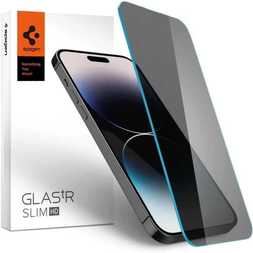Ochranné sklo Spigen TR Slim HD Anti Glare/Privacy 1 Pack iPhone 14 Pro Max