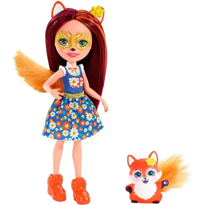 ENCHANTIMALS Bábika so zvieratkom Felicity Fox, Mattel FXM71