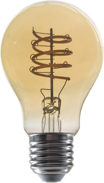 LED žiarovka LED filament žiarovka Amber A60 4 W/230 V/E27/1800 K/270 lm/360°/Dim